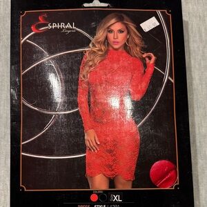 Women's Red Lace Dress/ Lingerie